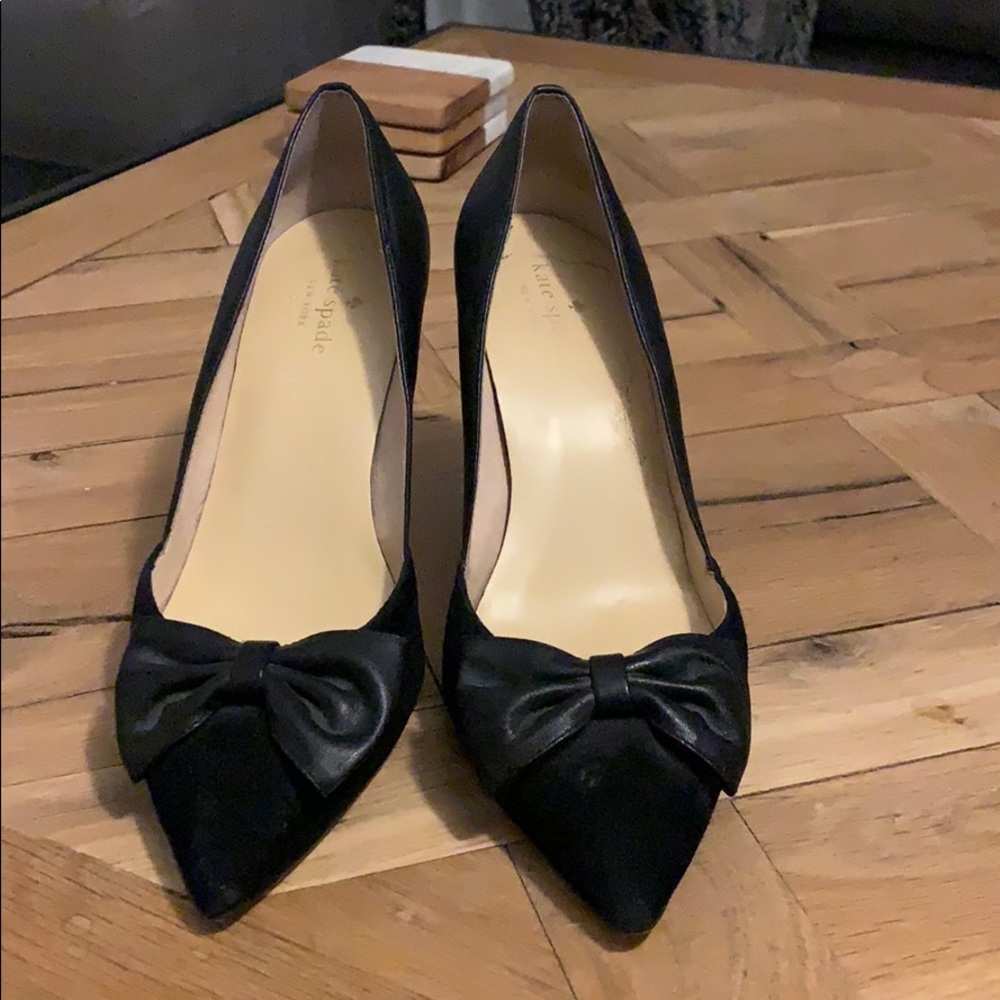 Kate spade leather heels